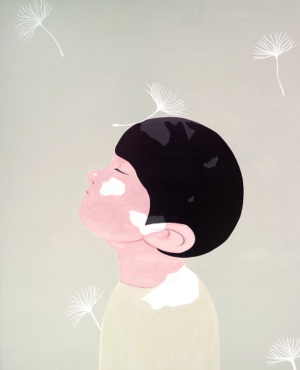 신대준,실바람,73x91,acrylic on canvas,2015